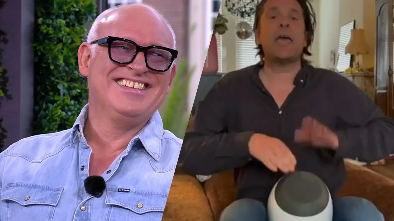 René geniet van filmpje Hans Teeuwen: 'Hij moet een keer hier komen!'
