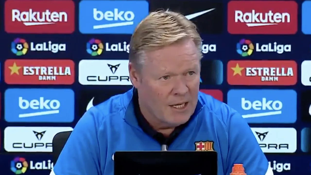 Koeman reageert voor het eerst op belaging door boze Barcelona-supporters