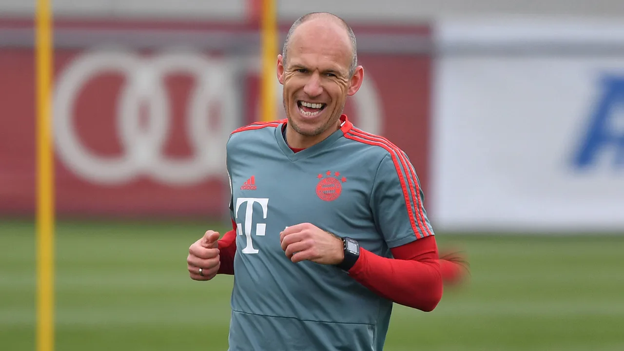 Robben verrast vriend en vijand en keert terug op trainingsveld Bayern