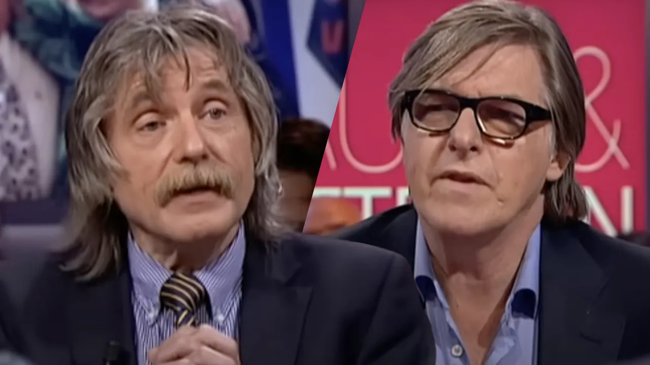 Throwback: Johan Derksen vs. Bert van der Veer: 'Dat vind ik minachting van de kijker!'