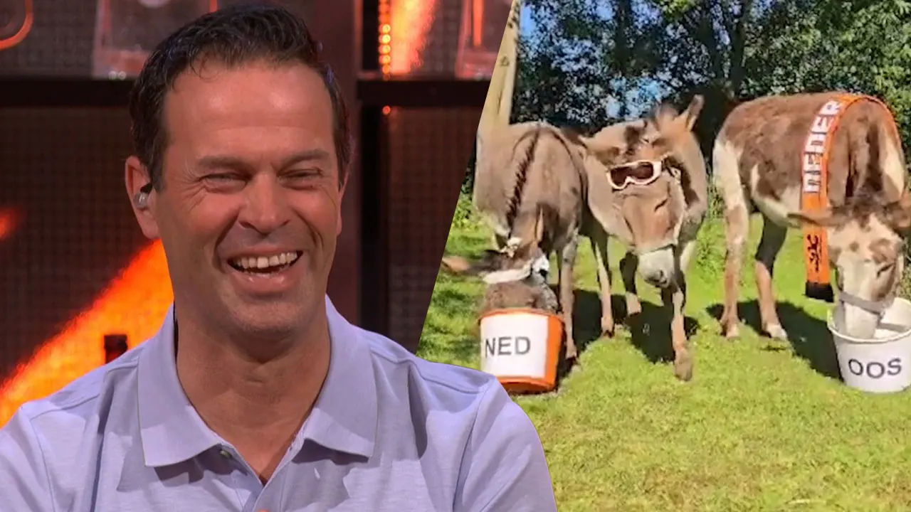 De ezels van Bas Nijhuis voorspellen de uitslag van Nederland - Oostenrijk