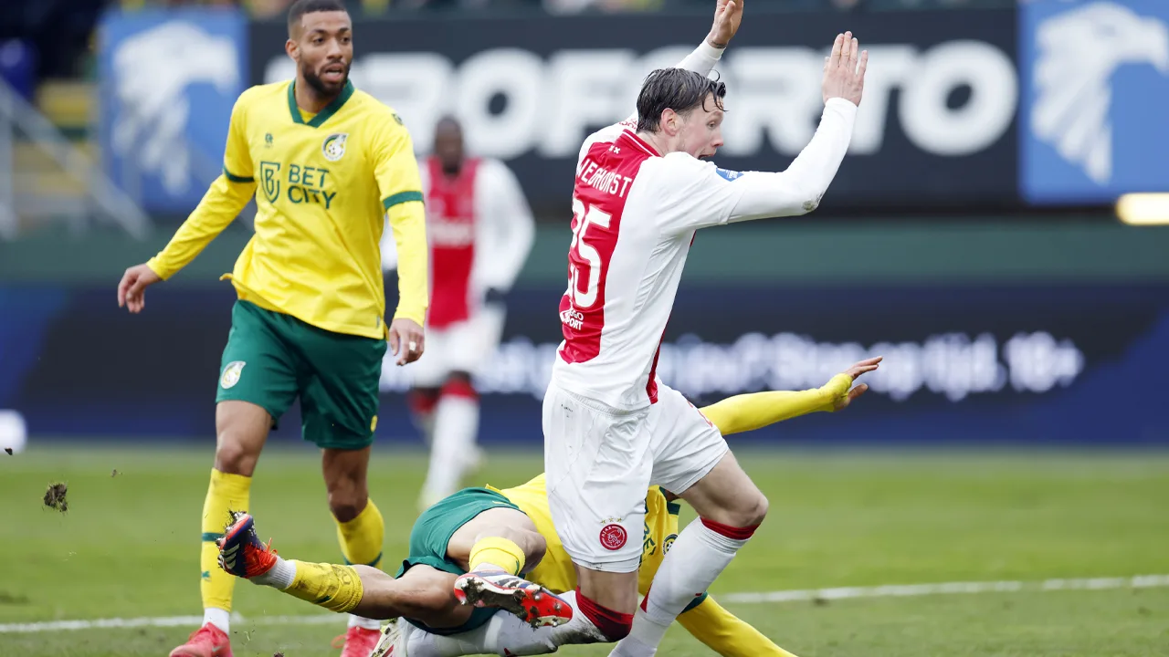 KNVB neemt duidelijk standpunt in over strafschopmoment bij Fortuna Sittard-Ajax