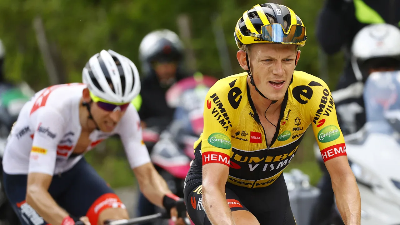 Koen Bouwman wint zevende etappe Giro d'Italia, Bauke Mollema tweede