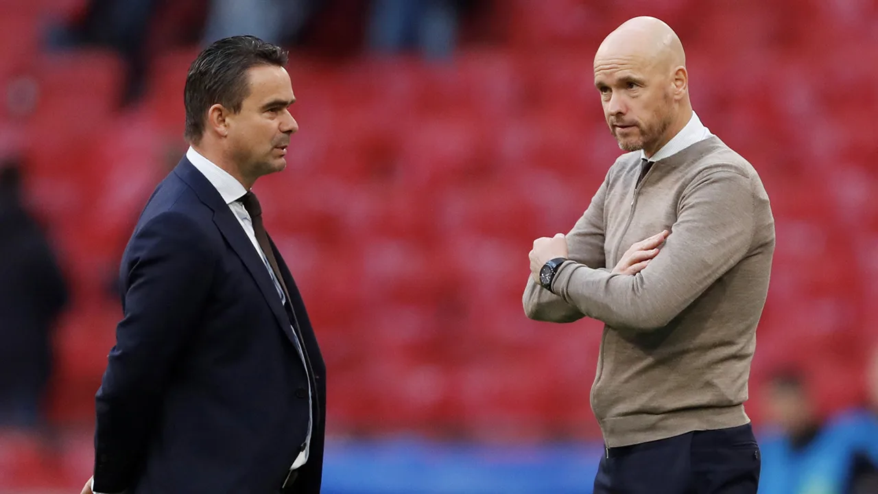 Overmars: 'Ten Hag laat ik zeker nog niet gaan'