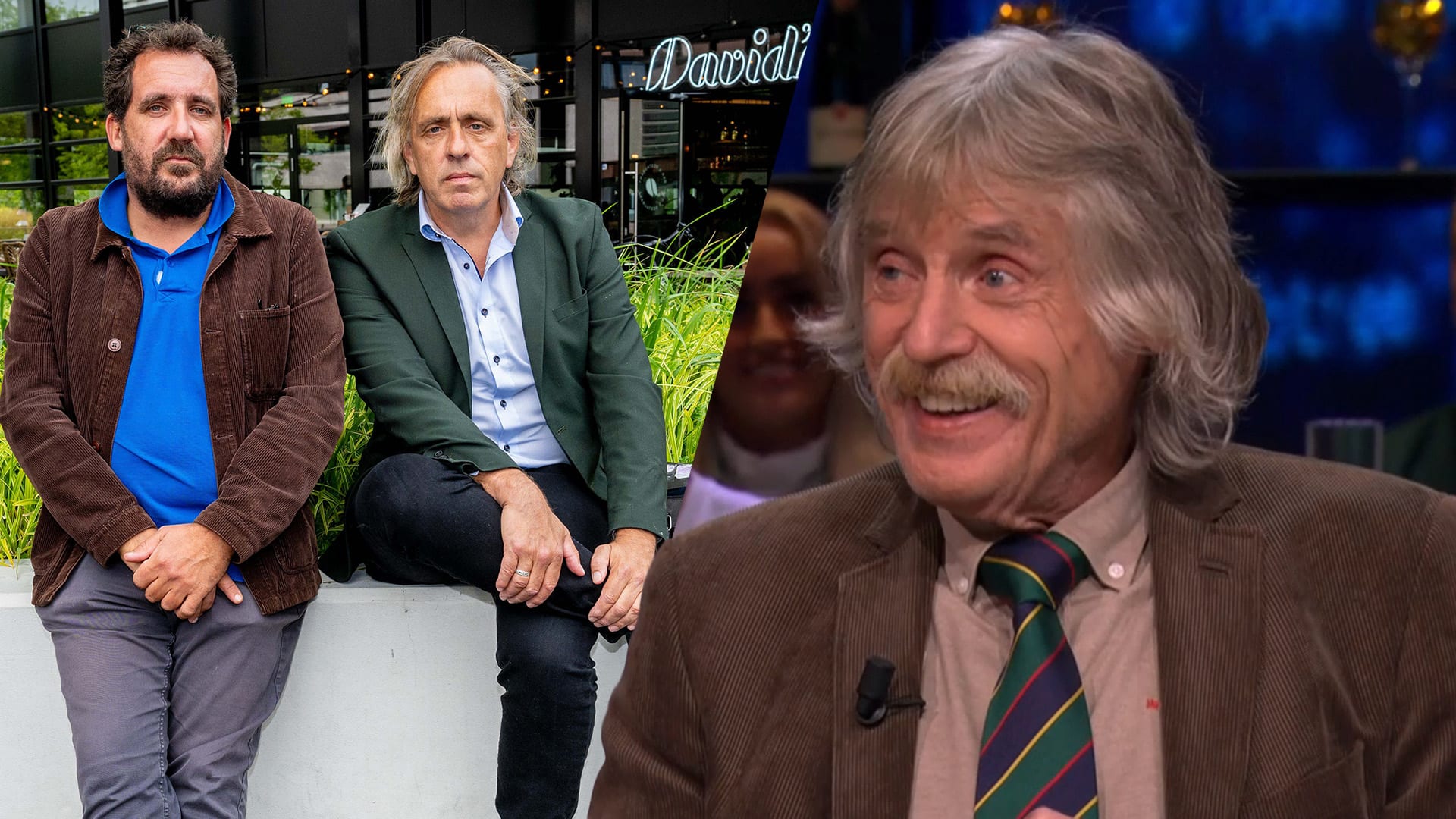 Johan Derksen oppert commerciële overstap voor NPO-talkshow Van Roosmalen & Groenteman