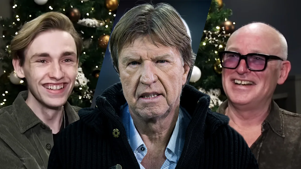 René en zoon Nicky probeerden Aad de Mos te ontlopen op Ibiza: 'En wie komt daar aanlopen?!'