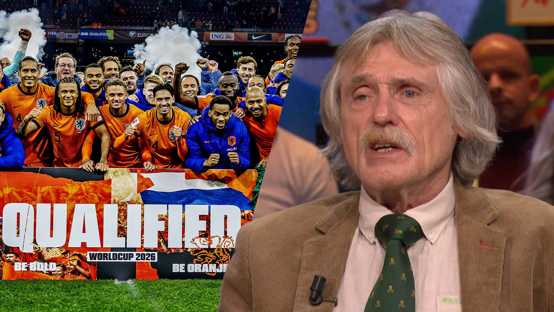 Johan Derksen hekelt petitie tegen WK-deelname Oranje: 'Zo’n actie slaat nergens op!'