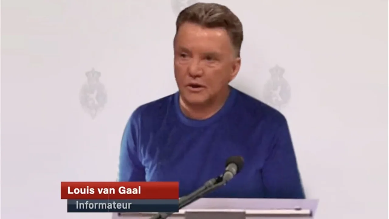 Louis van Gaal schittert als kabinetsinformateur in Comedy Central-video