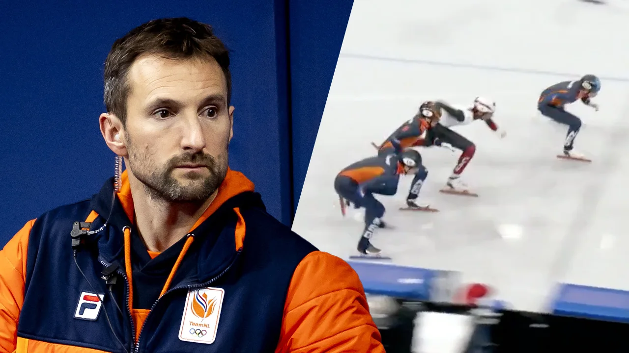 Bondscoach Niels Kerstholt na finale woedend op Canadese shorttracker William Dandjinou