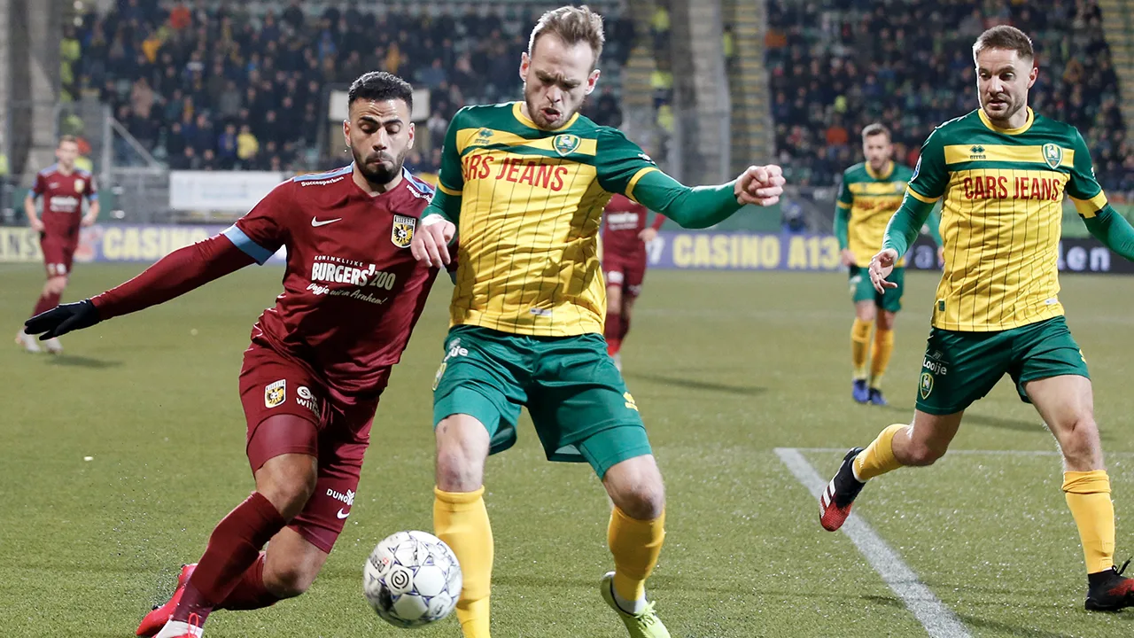 ADO blijft tegen mat Vitesse steken op gelijkspel