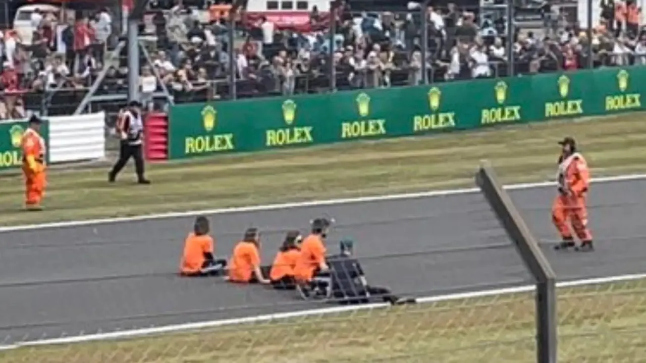 Formule 1 vreest opnieuw voor protestactie klimaatactivisten op circuit Silverstone