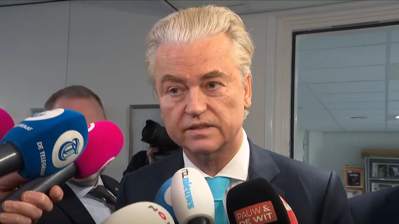 Geert Wilders na vertrek van zeven Kamerleden uit de fractie: 'Een zwarte dag voor de PVV'