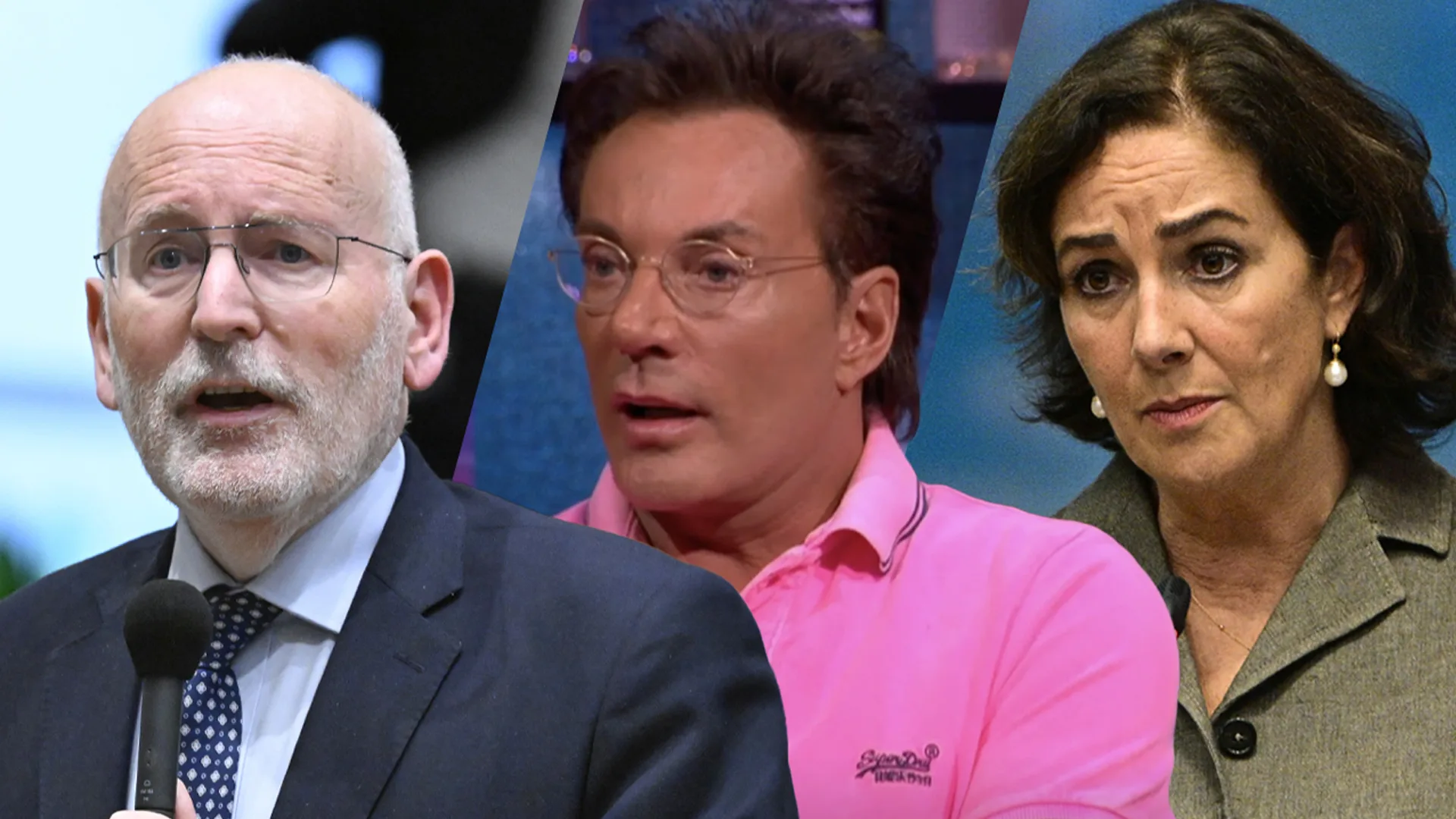 Gerard Joling over Frans Timmermans en Femke Halsema: 'Die twee bij elkaar, dat is echt doodeng!'