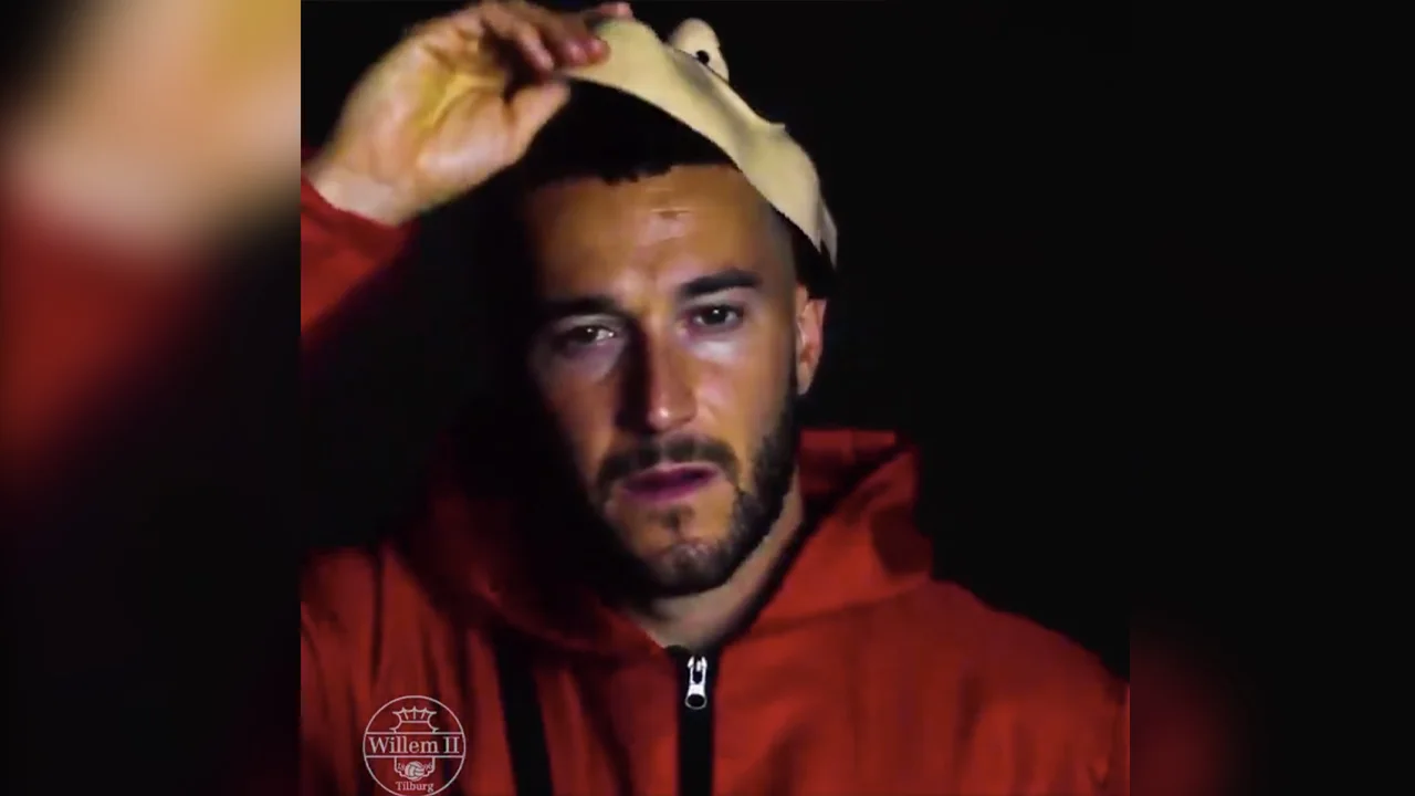 Willem II viert EL-ticket in Casa de Papel-style: 'Mi querida familia...'