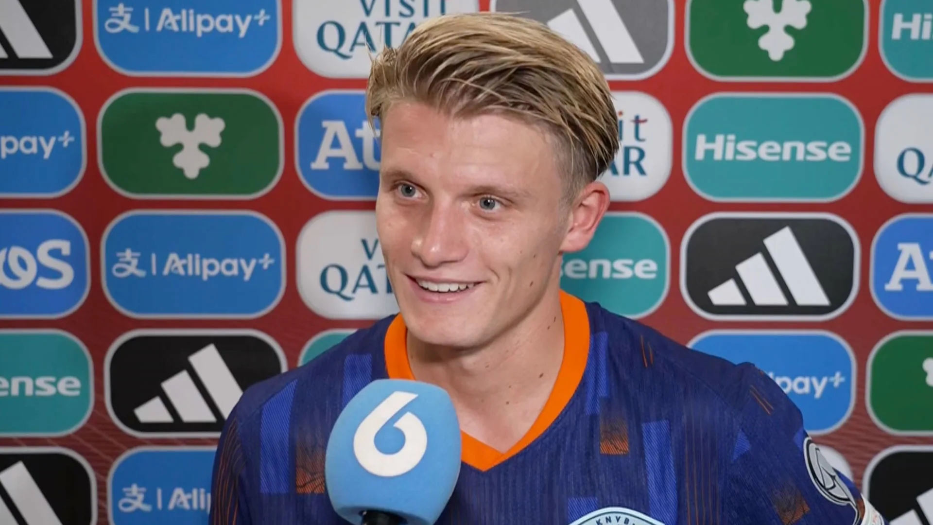 Steijn na debuut in Nederlands elftal: 'Heel gaaf, ik heb er enorm van genoten!'