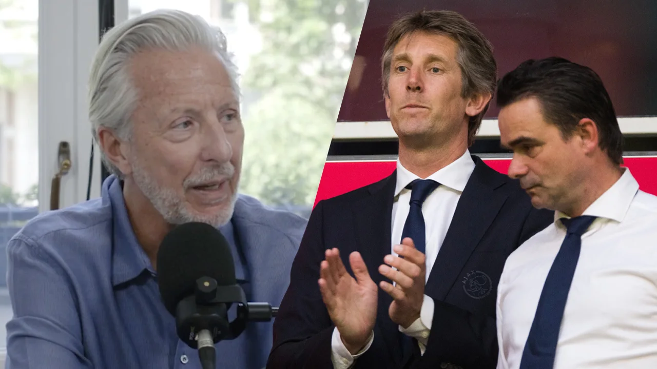 Rob Jansen was deze week bij afscheid Edwin van der Sar bij Ajax: 'Marc Overmars was er niet'