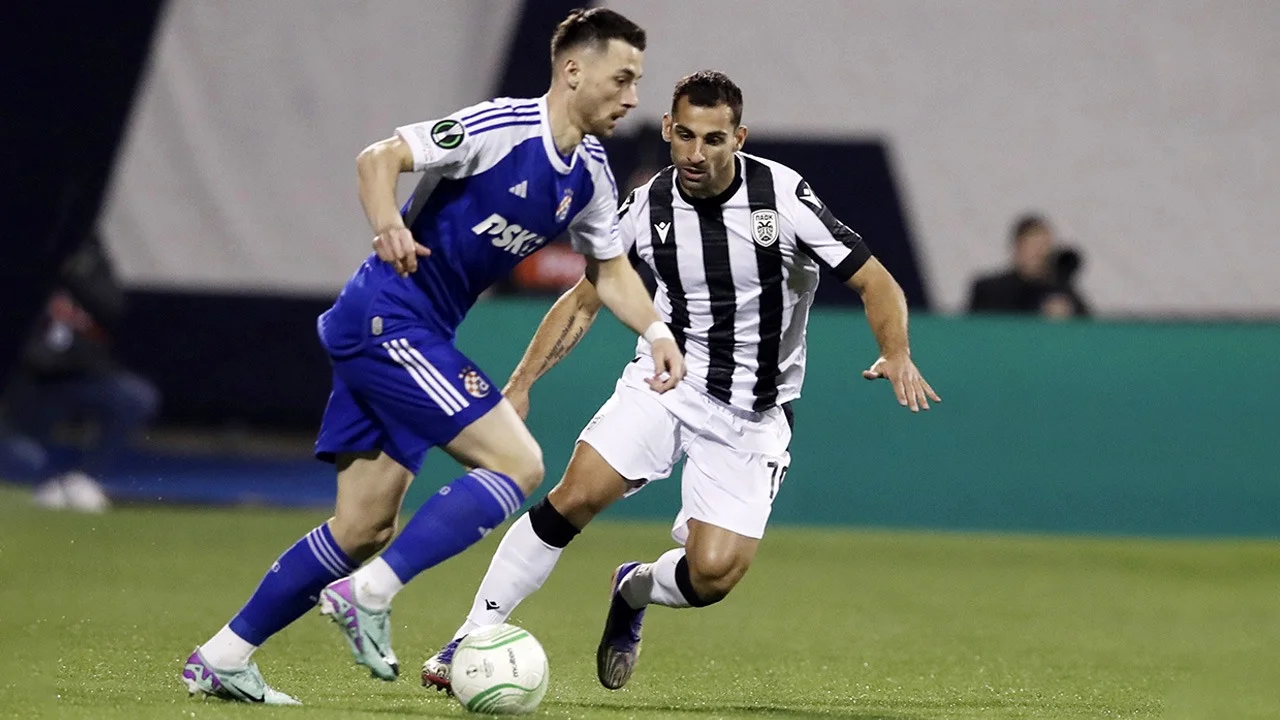 SAMENVATTING: Dinamo Zagreb – PAOK (achtste finales Conference League)