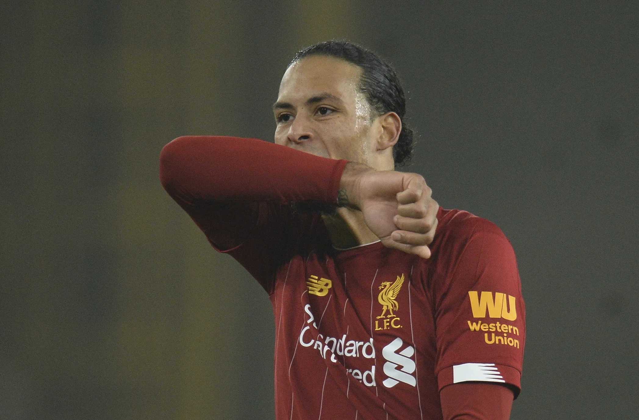 Van Dijk niet meer in de stemming om te voetballen