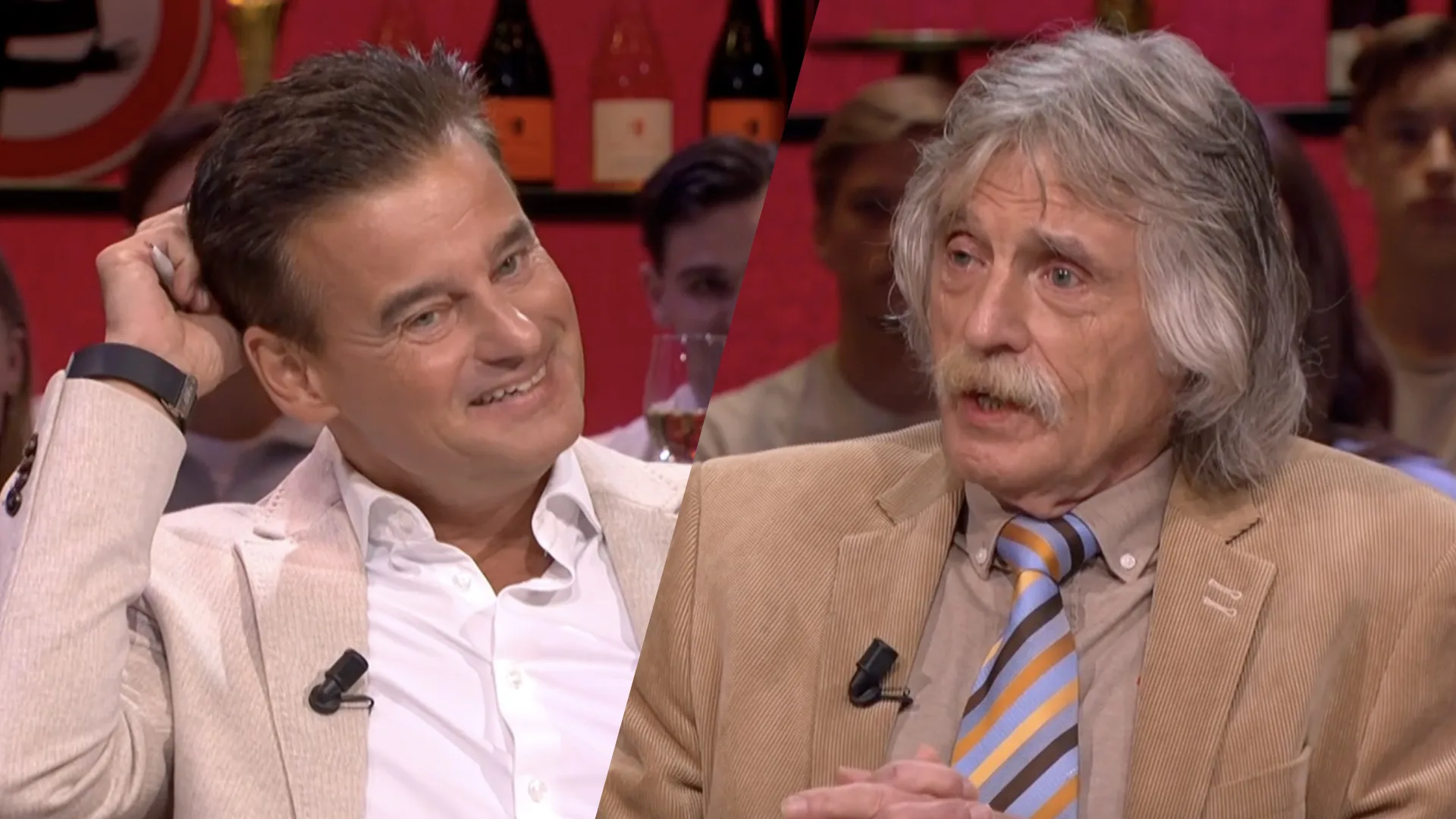 Johan Derksen vol verbazing na uitspraken Wilfred Genee: 'Er wordt geschiedenis geschreven!'