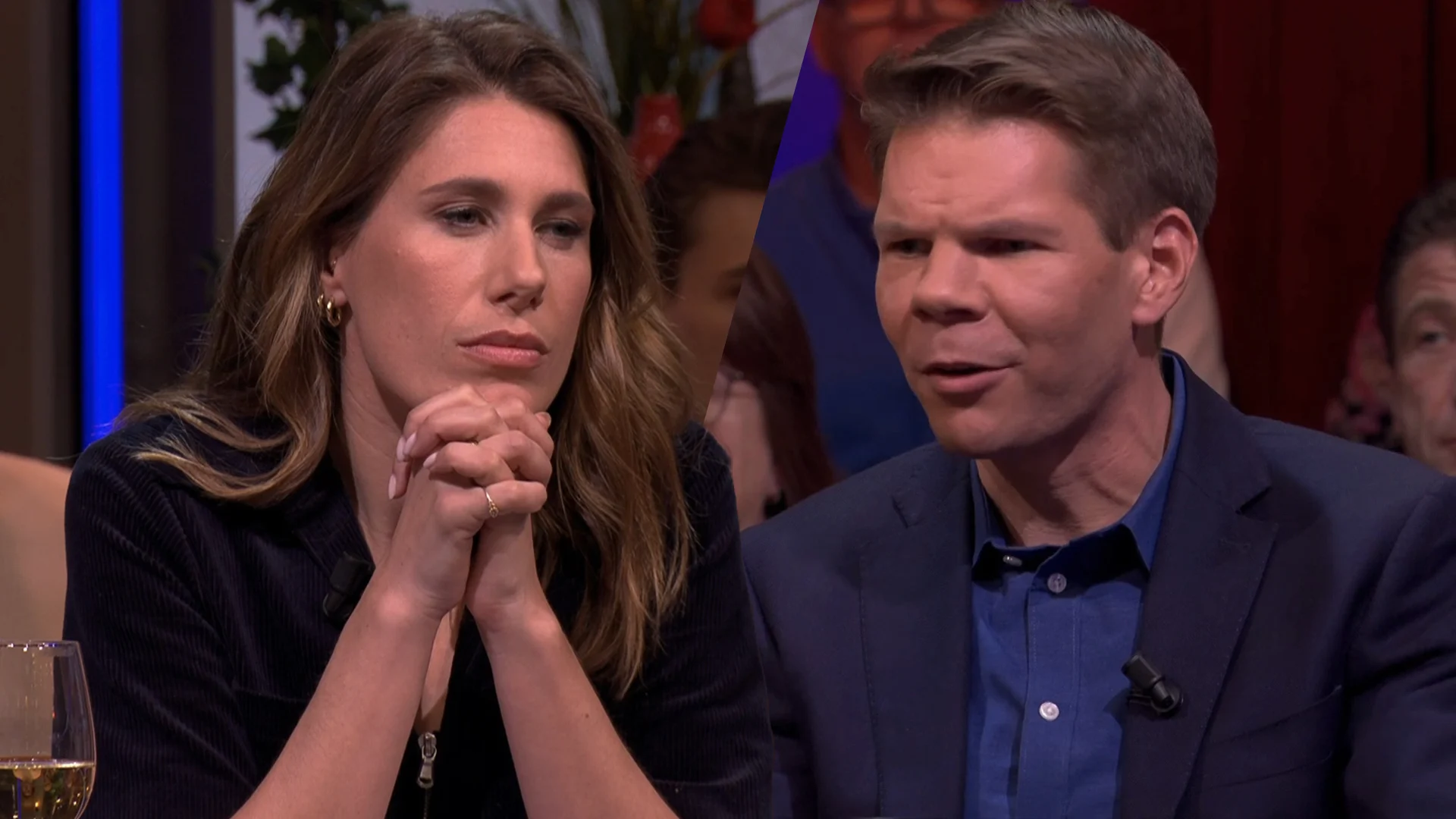 Malou Petter krijgt kritiek van Victor Vlam in uitzending: 'Ik zit erbij, hè?'