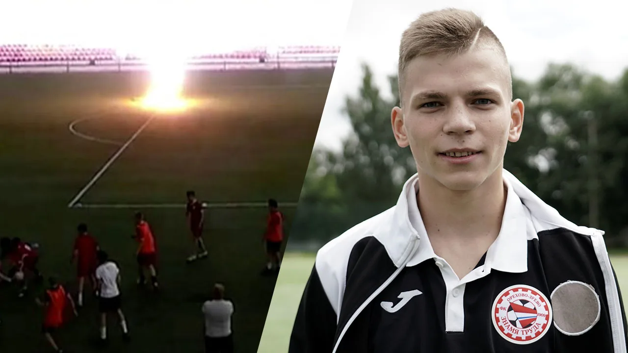 Door bliksem getroffen jeugdspeler staat weer op het veld 