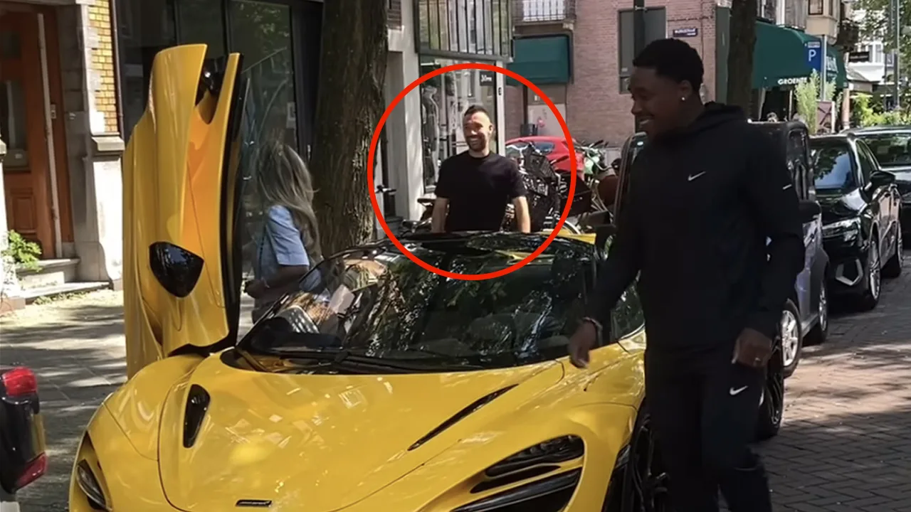 Video: Bergwijn en Farioli lopen elkaar tegen het lijf in Amsterdam