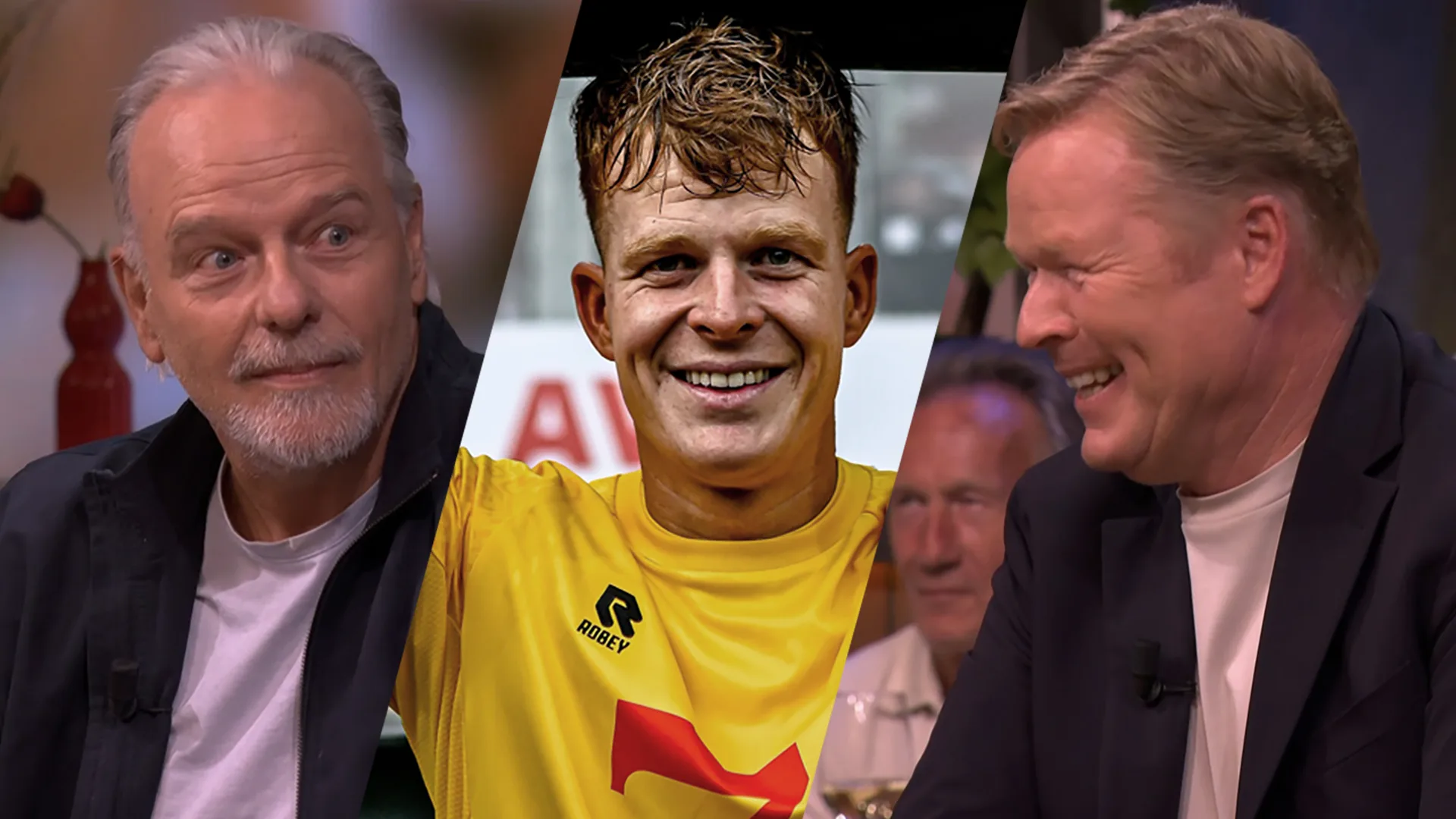 Wierd Duk tegen Koeman: 'Ben je niet bang dat je zoon veel goals om z'n oren krijgt tegen Ajax?'