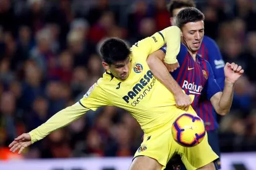 Barcelona met moeite langs Villarreal