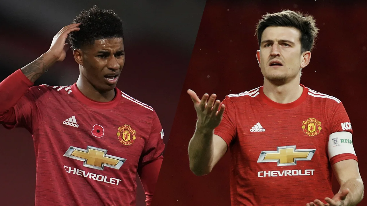 Rashford is woest en scheldt Maguire de huid vol: 'F*cking knobhead!'