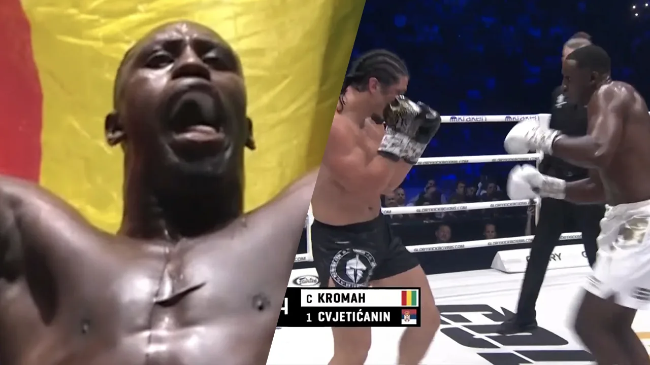 Zien: opvolger Rico Verhoeven Mory Kromah verdedigt wereldtitel met waanzinnige knock-out! 