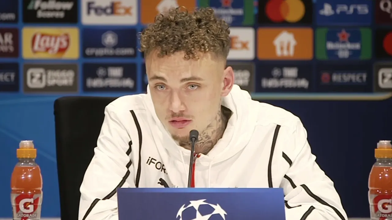 Noa Lang goudeerlijk na PSV - Juventus: 'Als wij geen kampioen worden, is het een kutseizoen'