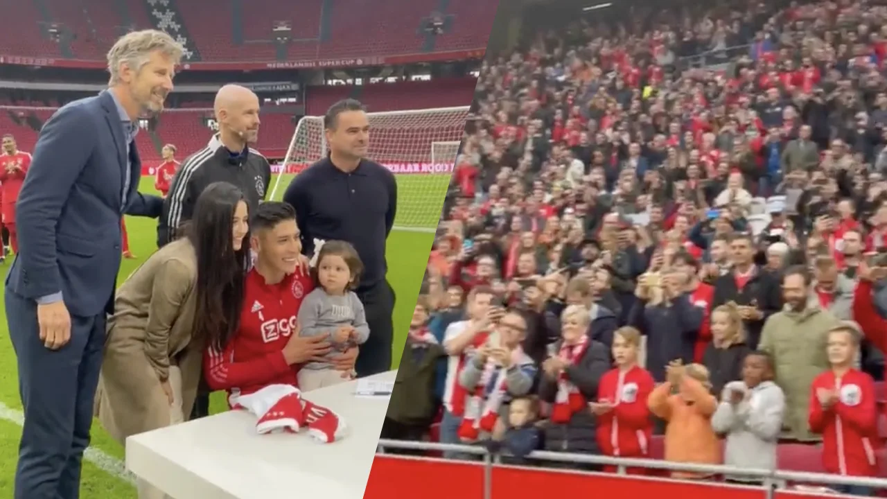 Álvarez tekent nieuw contract onder toeziend oog van ploeggenoten en duizenden fans