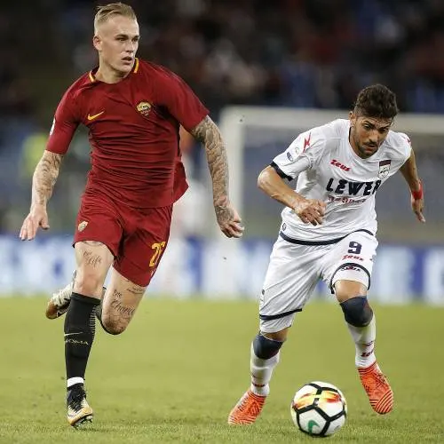 Karsdorp in basis bij AS Roma