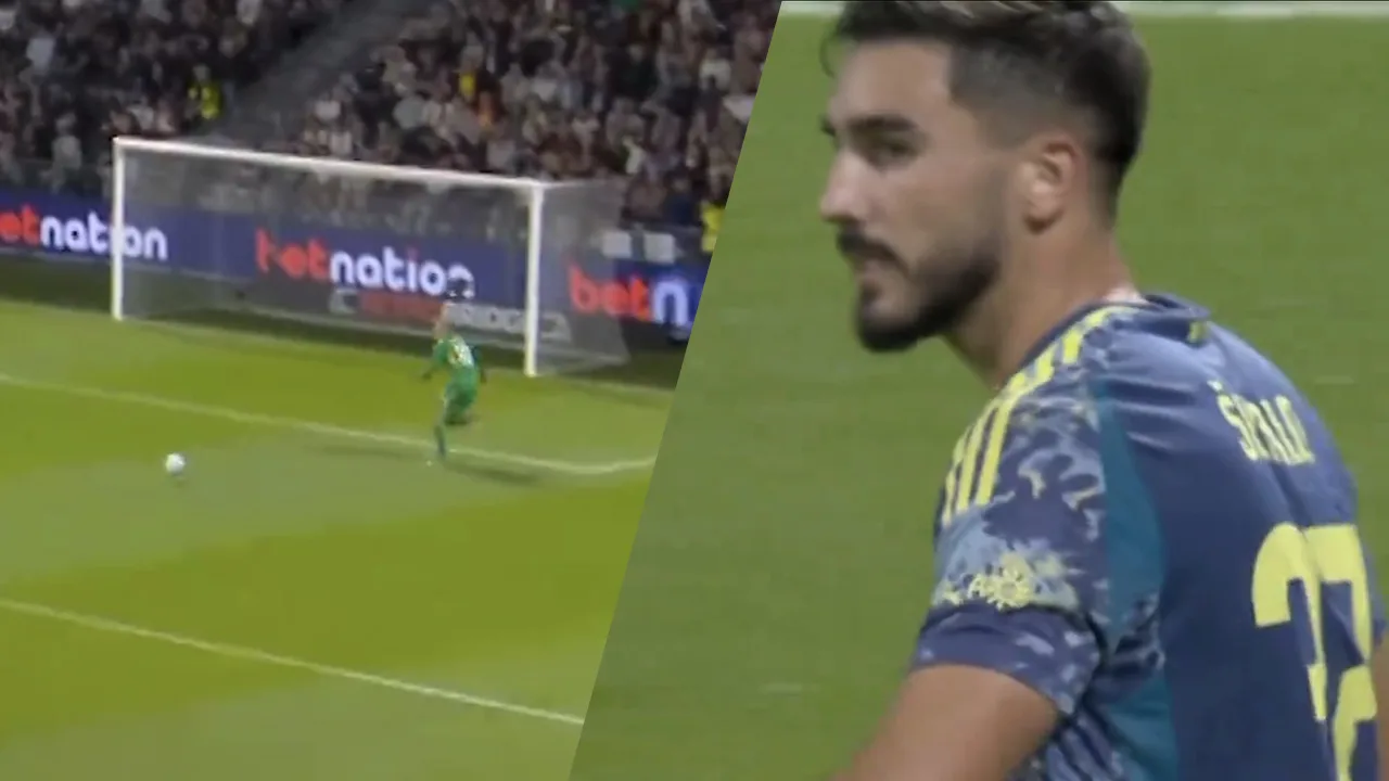 Video: Ajax komt met de schrik vrij: Pasveer voorkomt eigen doelpunt van Sutalo 