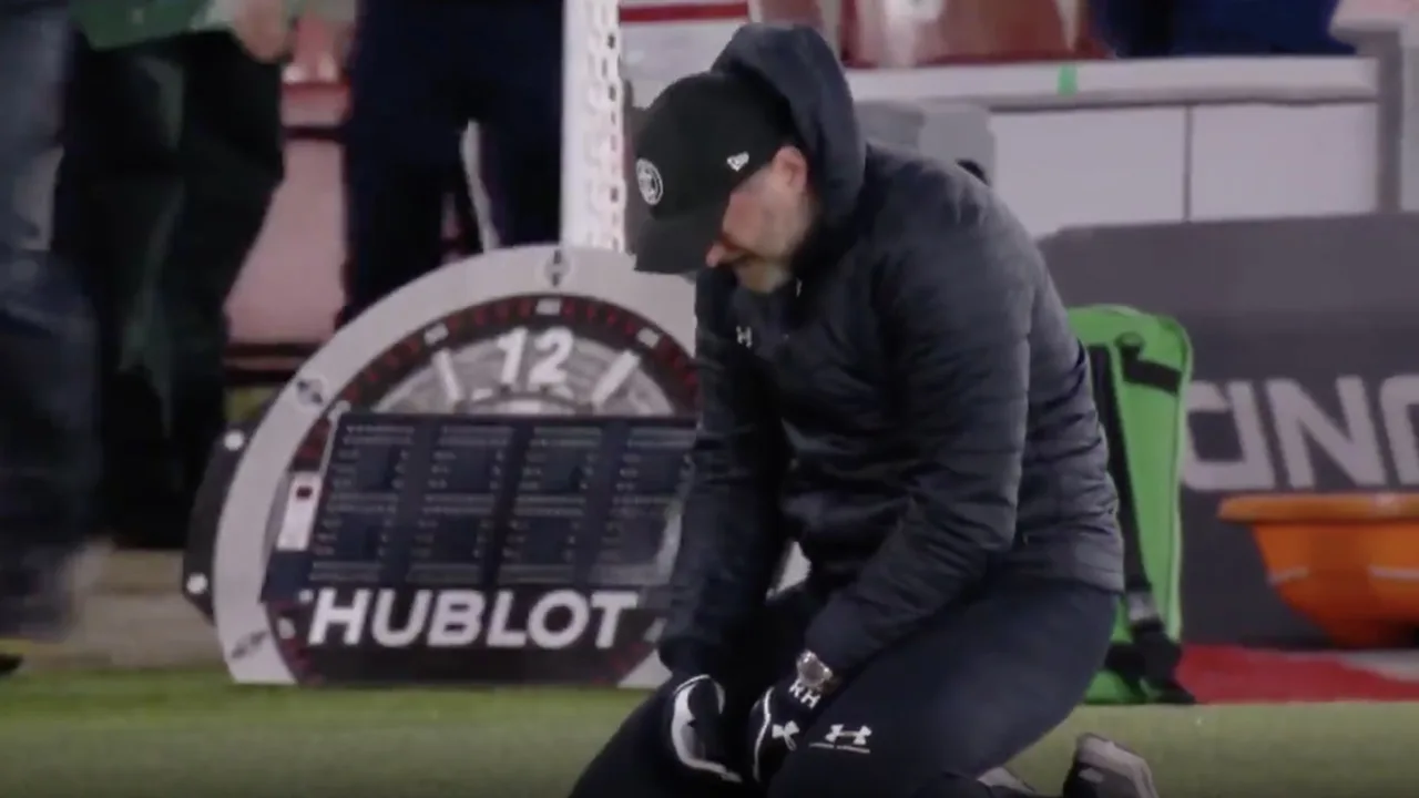 Southampton-coach in tranen na overwinning op Liverpool