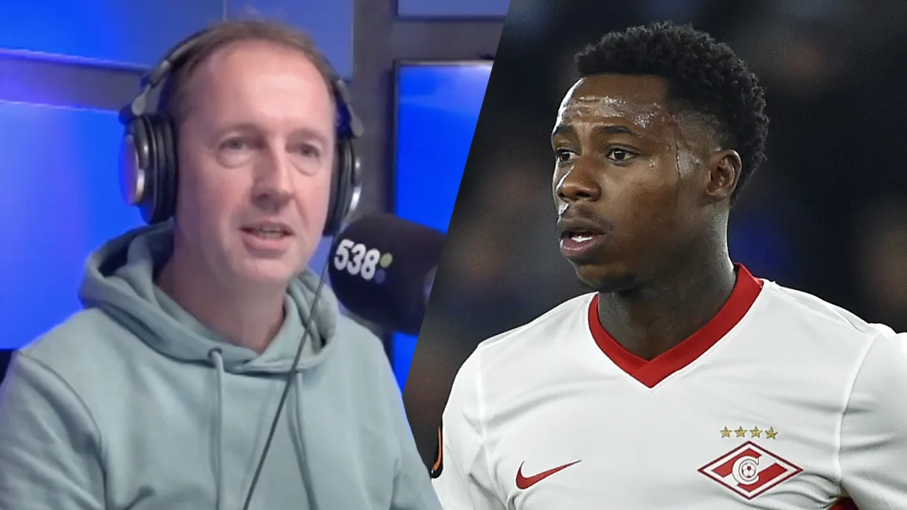 Video: Edwin Evers maakt een nummer speciaal voor Quincy Promes