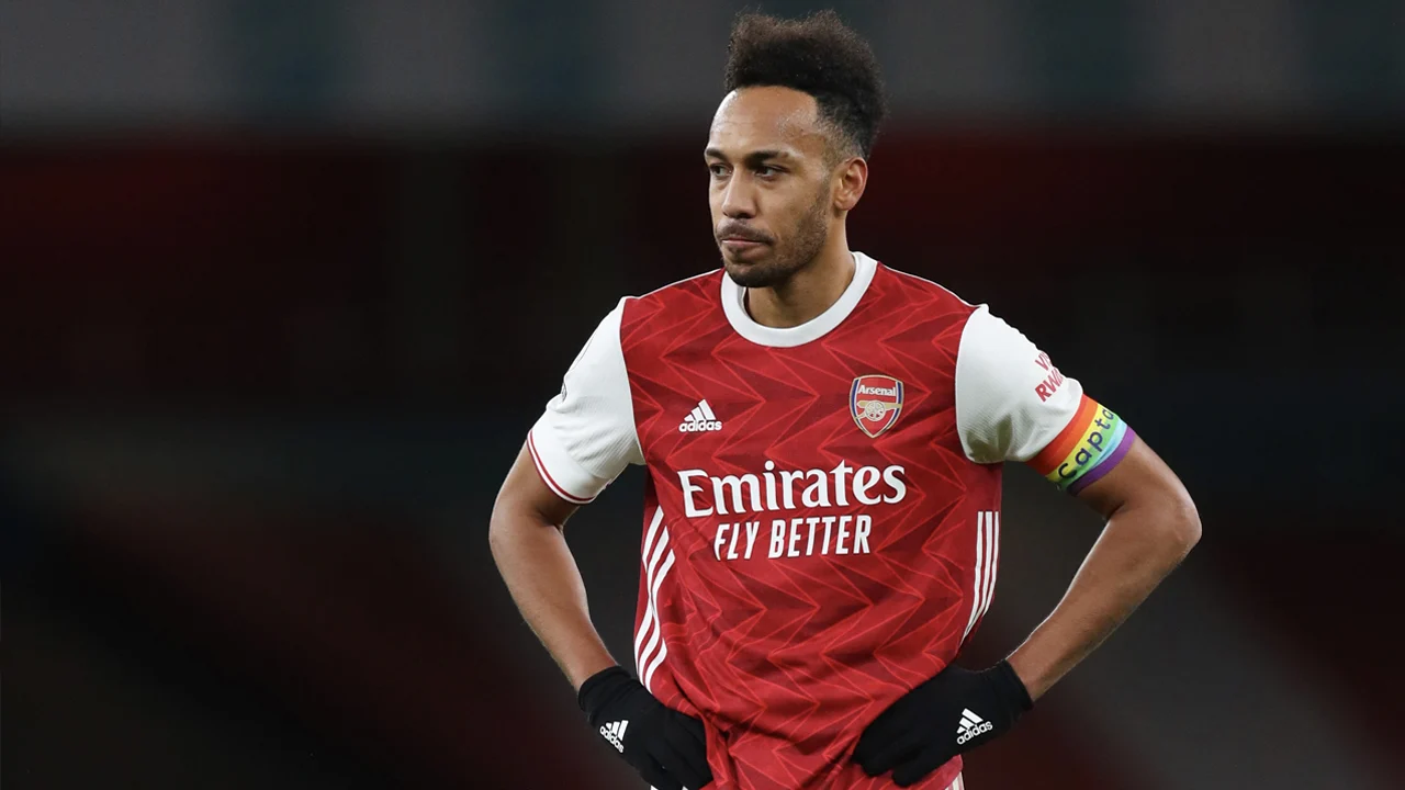 Arsenal mogelijk zonder Aubameyang tegen United