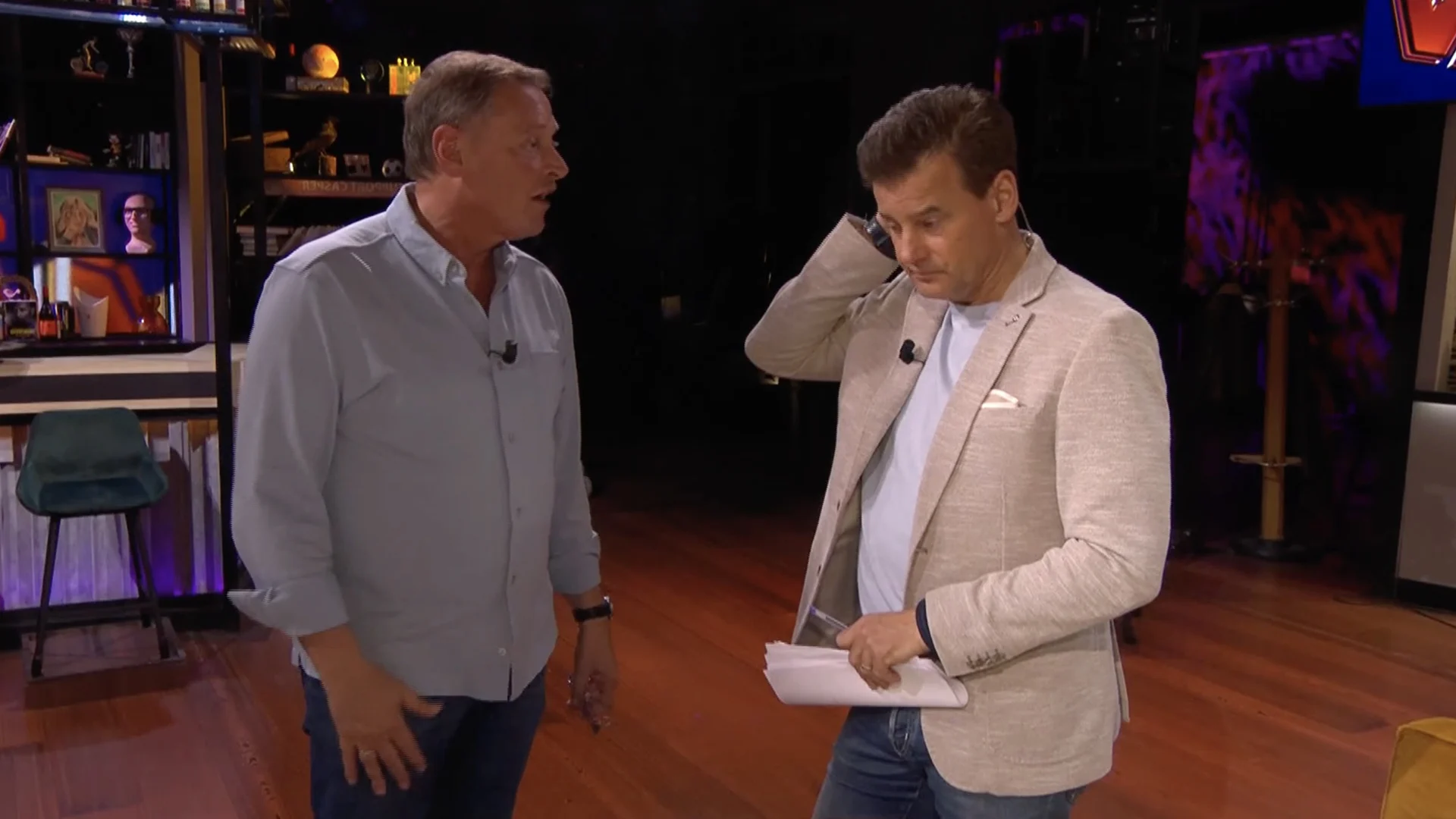 Wilfred In de Wandelgangen: 'Johan liep net bijna weer weg!'