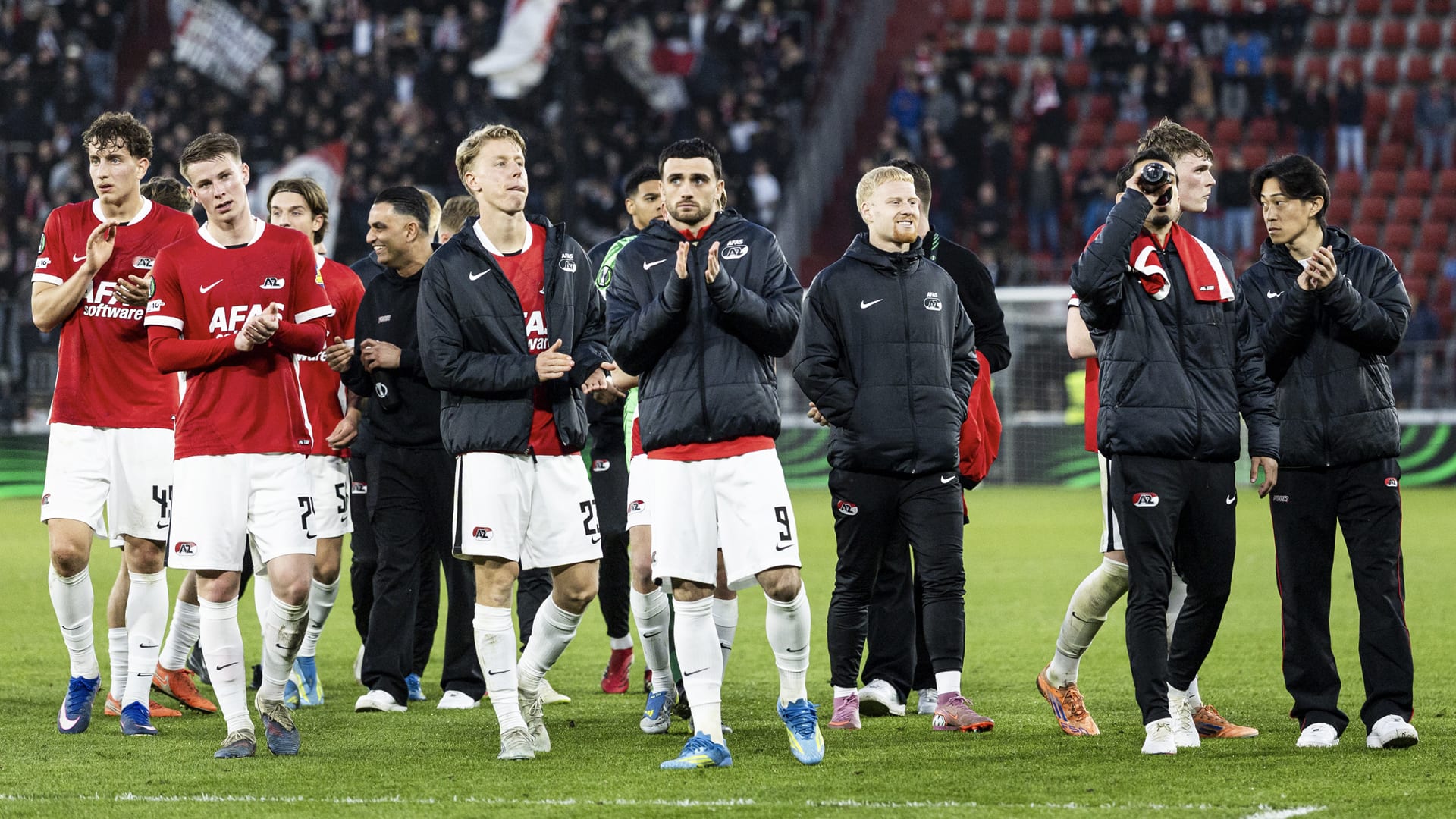 AZ als laatste Nederlandse club uitgeschakeld in Europa