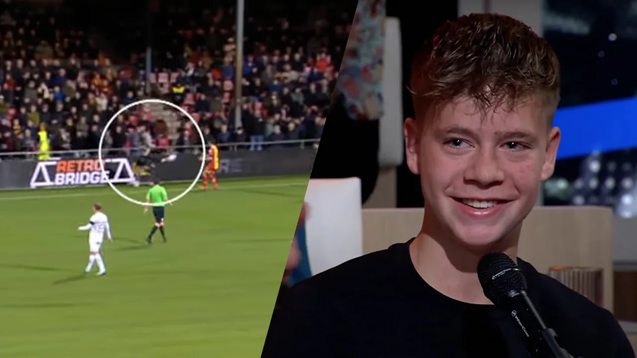 Video: Ballenjongen Go Ahead Eagles blikt bij Studio Voetbal terug op bijdrage aan doelpunt
