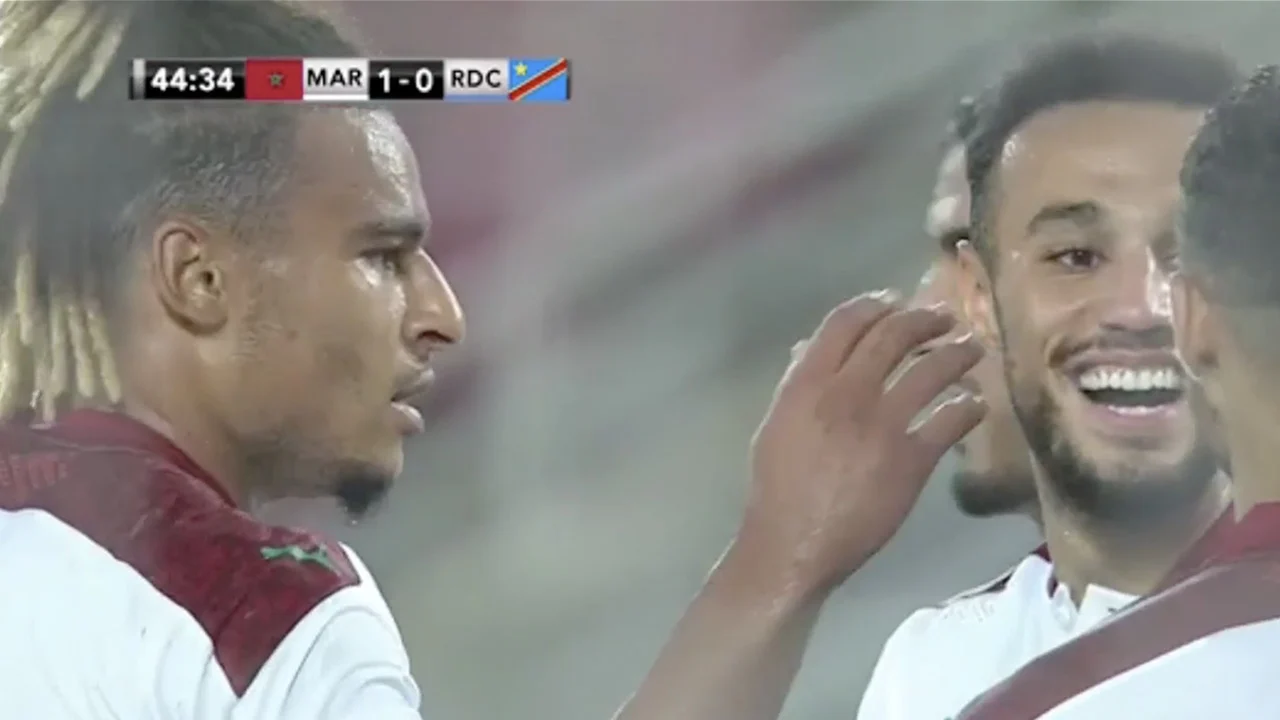 Mazraoui schiet raak voor Marokko