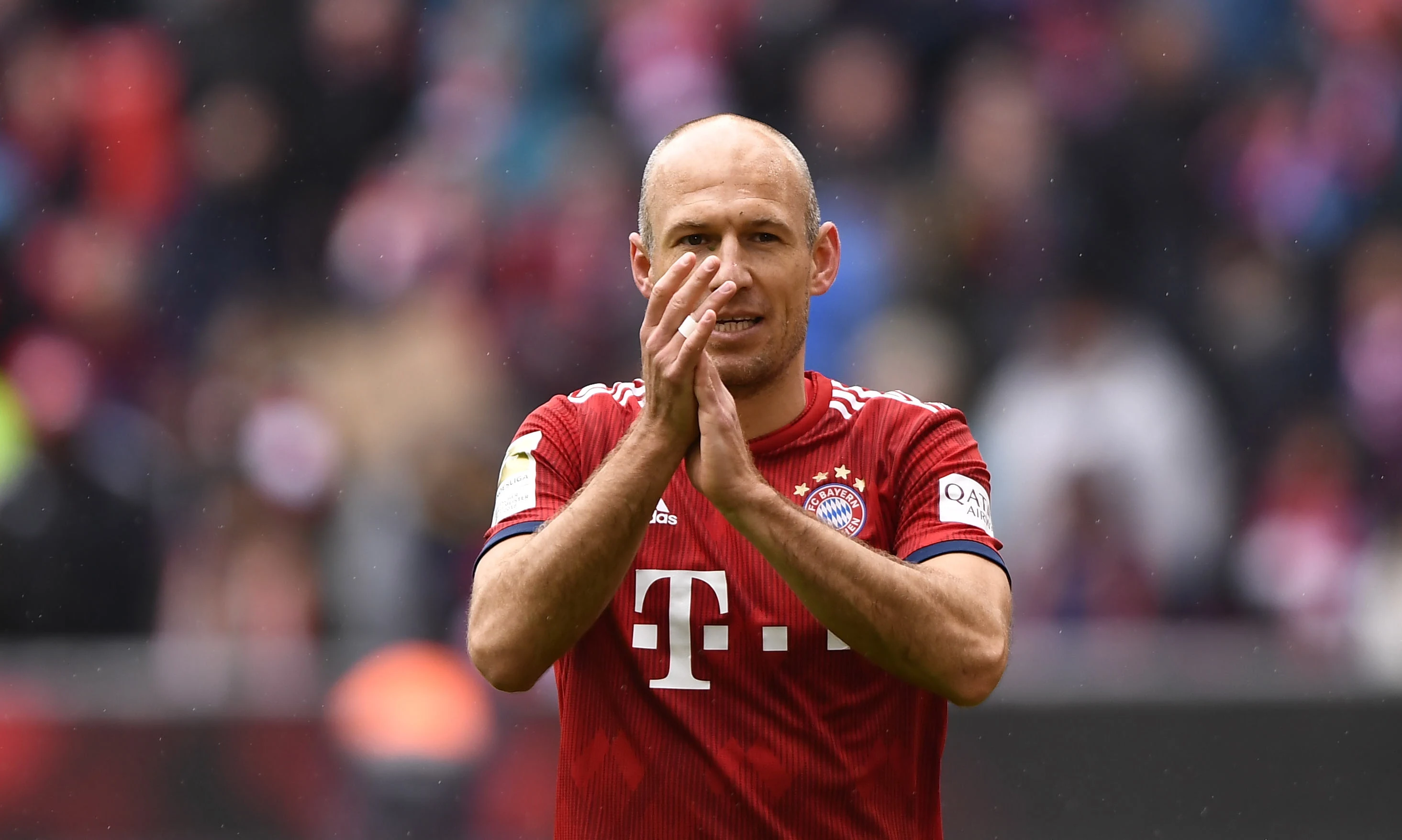 Robben wil door, maar zonder blessures