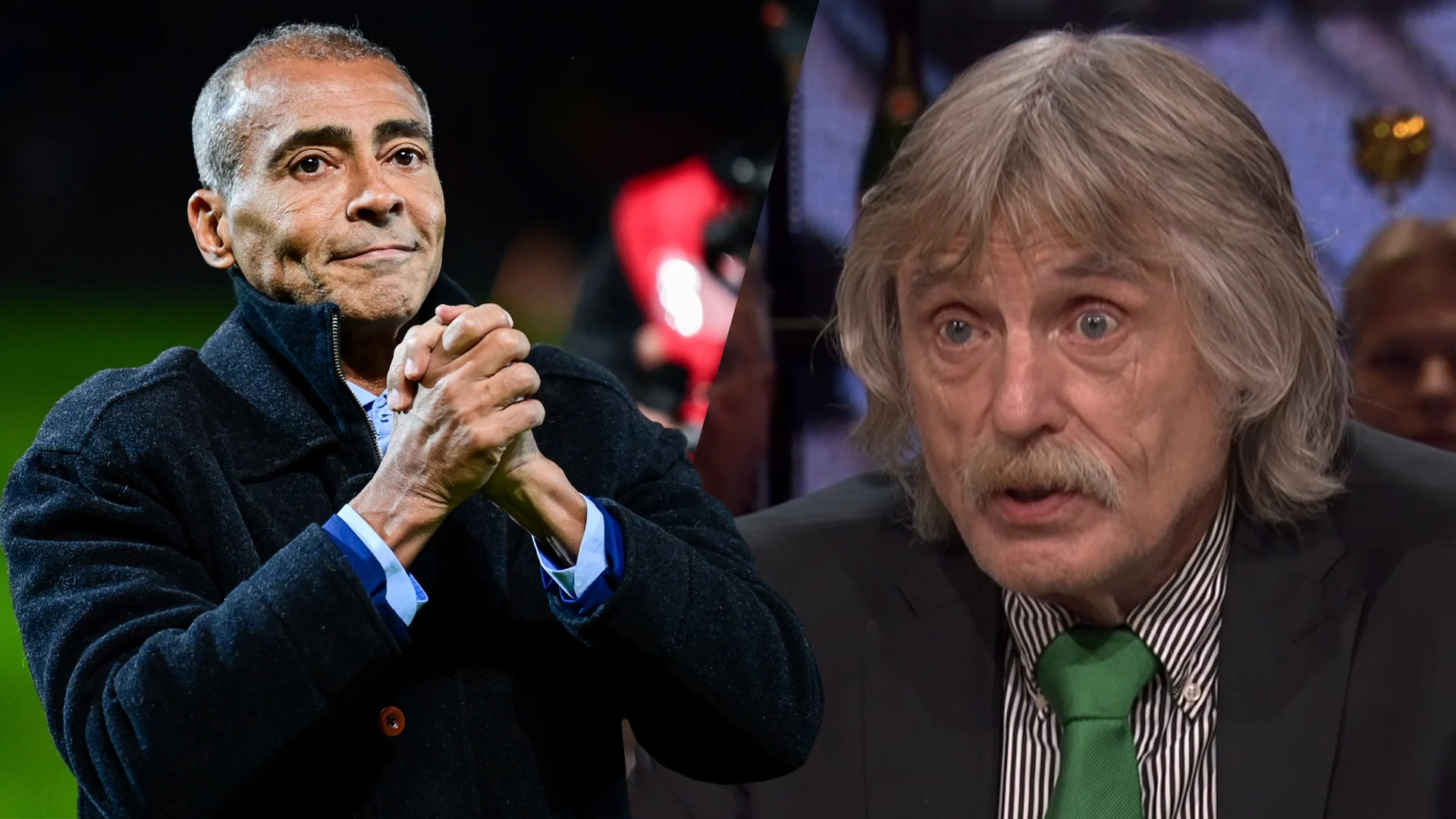 Johan Derksen niet blij met actie Romario: 'Flapdrol!'