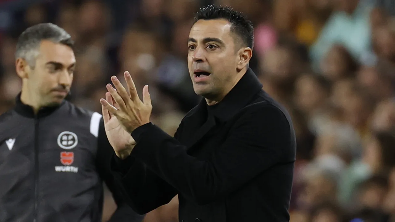 Xavi lovend over Europa League-tegenstander: 'Ze zijn flink gegroeid onder Ten Hag'