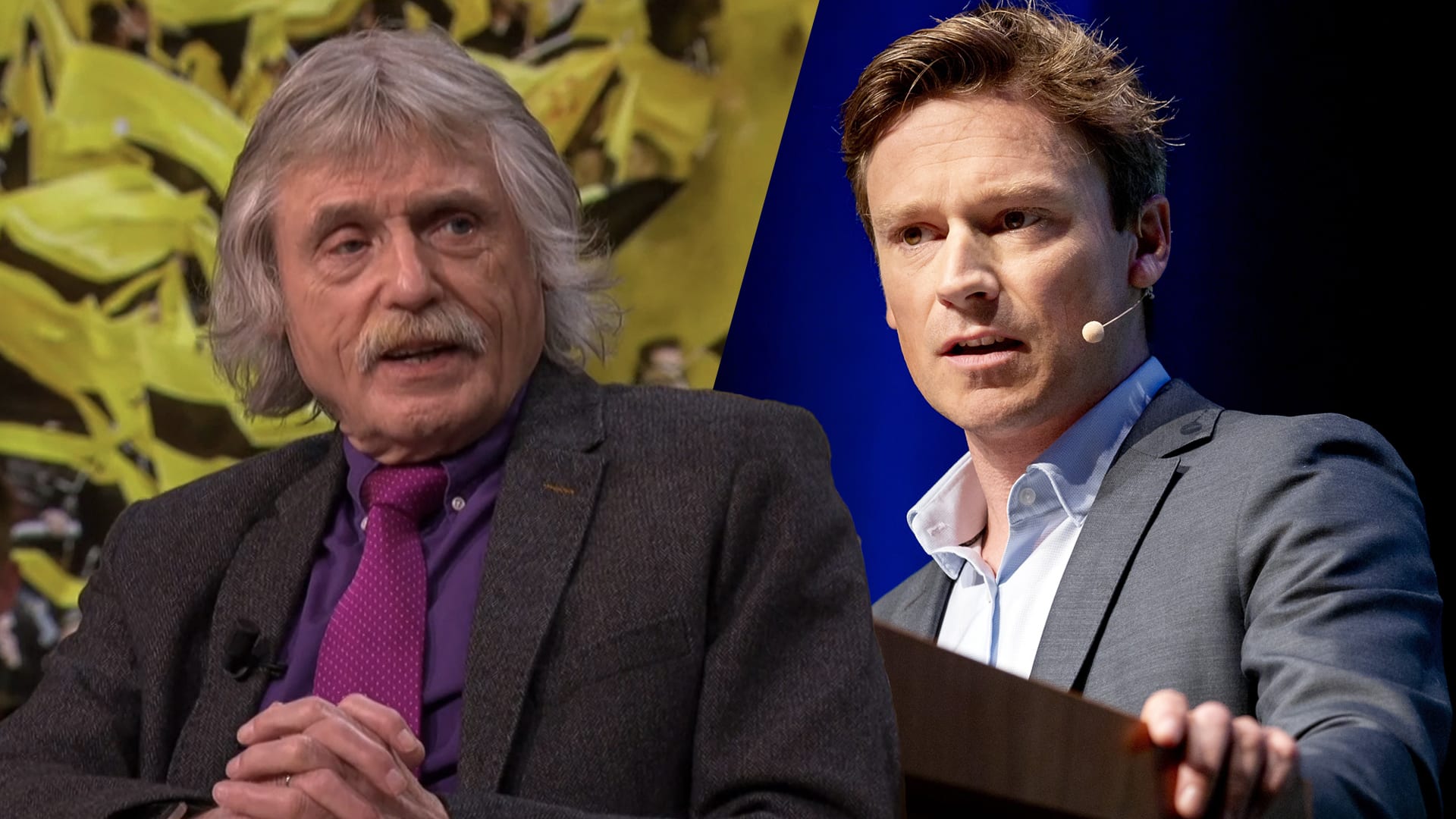 Johan Derksen ergert zich opnieuw aan Sander Schimmelpenninck: ‘Het is zo’n ontzettende lul!'