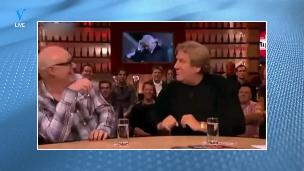 Wilfred geniet van versprekingen Jan: 'Fijn dat je er weer bent!'