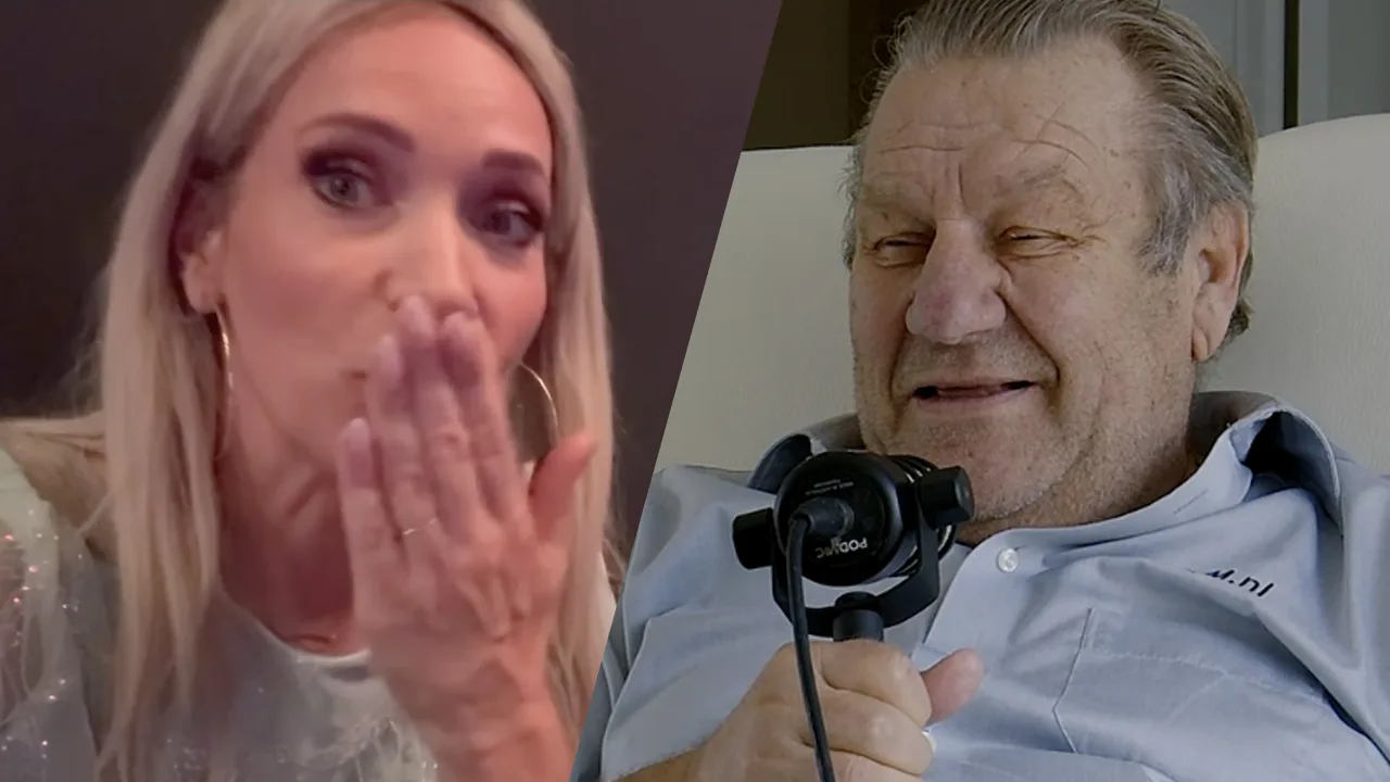 Jan Boskamp krijgt videoboodschap van Hélène Hendriks: 'Ik ben blij met die dikke kus!'