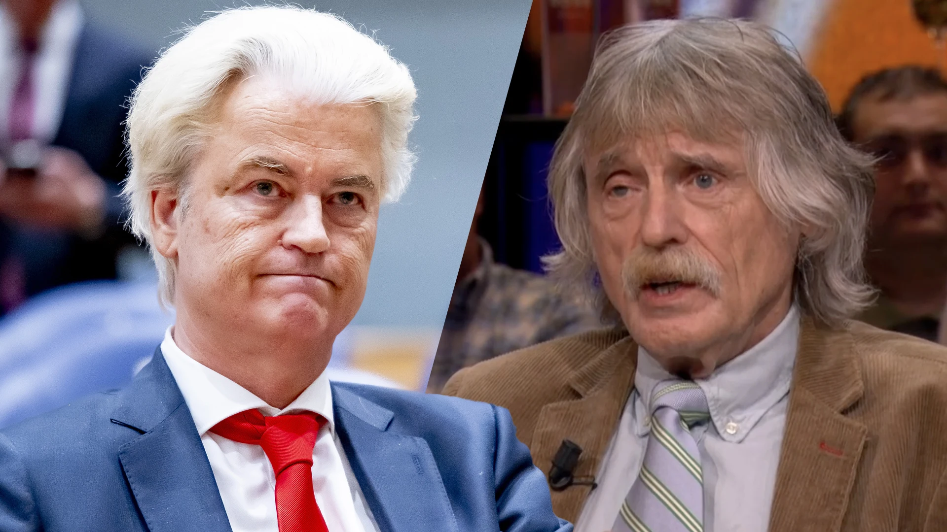 Johan Derksen over komst Wilders: 'Ook hem moet je de ruimte geven om z'n visie te verkondigen'