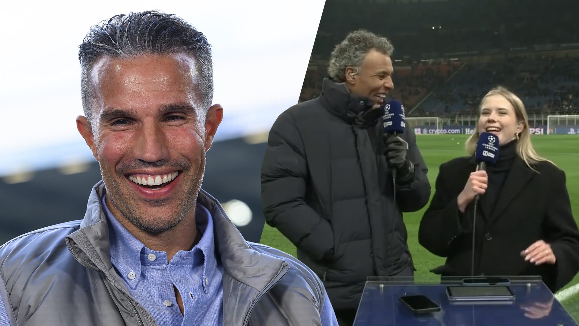 Van Hooijdonk adviseert Van Persie over opvolging Priske: 'Maar Robin luistert nooit naar mij!'