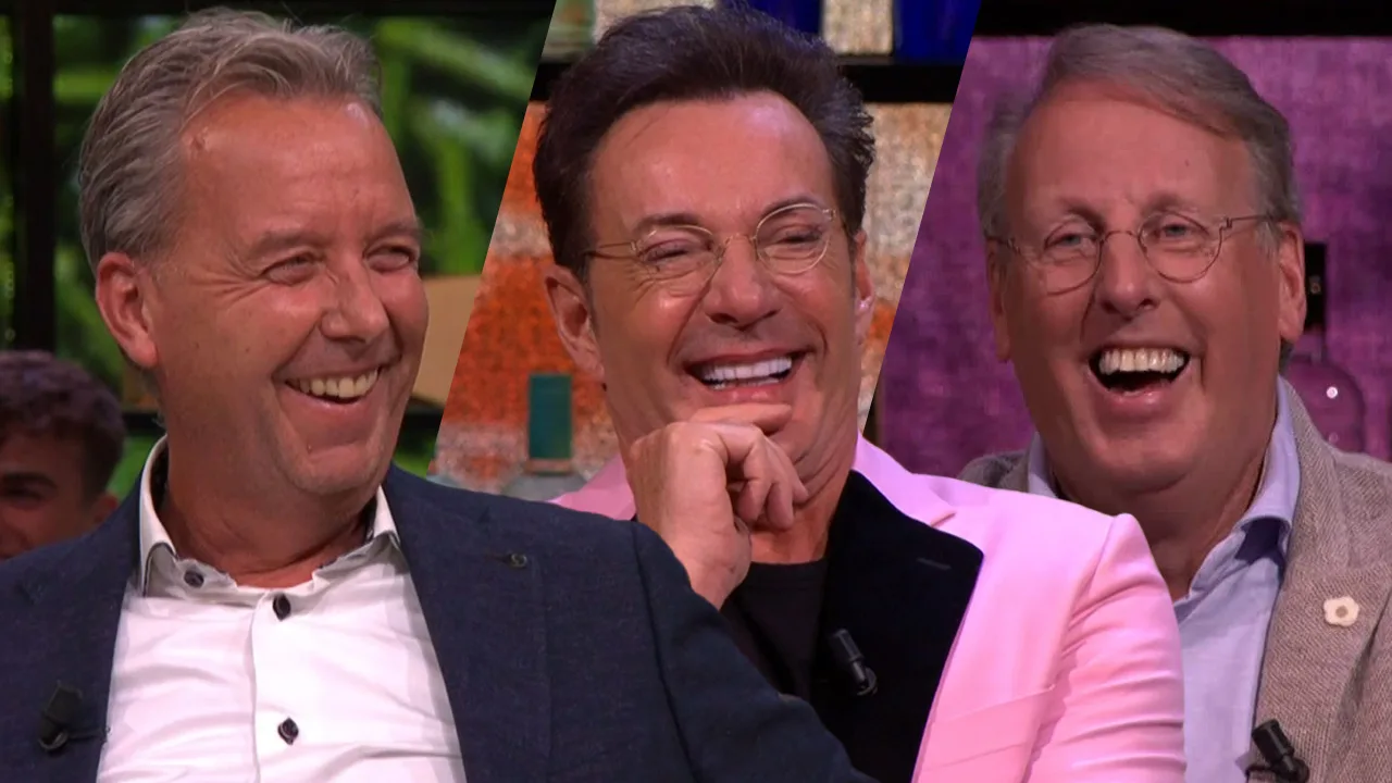 Valentijn Driessen, Gerard Joling en Chris Woerts maandagavond te gast bij Vandaag Inside